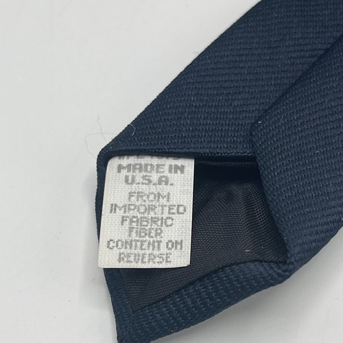Vintage Wembley FEC Men's Tie Cravat Made In USA 3.5" Wide - Picture 6 of 7