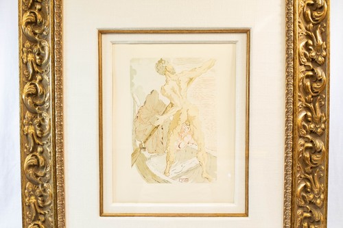 SALVADOR DALI Print CHARON & THE CROSSING OF THE ACHERON Hell-Canto 3 (KJH) - Picture 12 of 16
