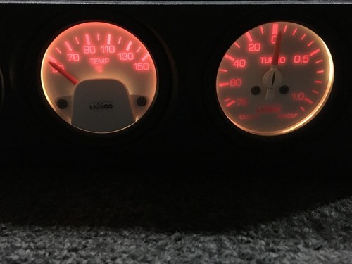 Juego Lamco Triple Calibre Single Din: Subaru Impreza GC8 GF8 WRX STI Jdm 92-00 - Imagen 5 de 8
