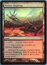 Molten Slagheap FOIL Time Spiral HEAVILY PLD Uncommon CARD (306204) ABUGames