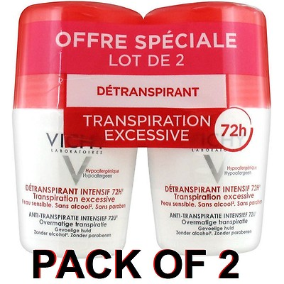 #ad Vichy Deodorant Stress Resist Anti Perspirant Roll On 72h 2x 50ml $37.99