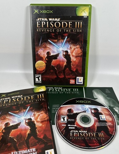 Star Wars: Episode 3 III - Revenge of the Sith (Xbox, 2004) Complete - TESTED - Picture 1 of 6