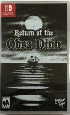 新品未開封 Return of the Obra Dinn ニンテンドースイッチ Return Of The Obra Dinn - Nintendo Switch - Brand New