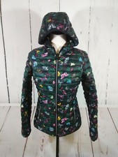 Joules Snug Rain Jacket Coat Womens 4 Right As Rain Quilted Butterfly Packable