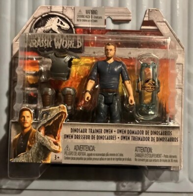 Jurassic World Park Dino Rivals Figure Trainer Owen Grady