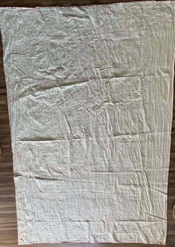 Handmade Indian Elephant Walk Appliqué Tapestry Wall Hanging Bedspread 83x54in - Picture 2 of 7