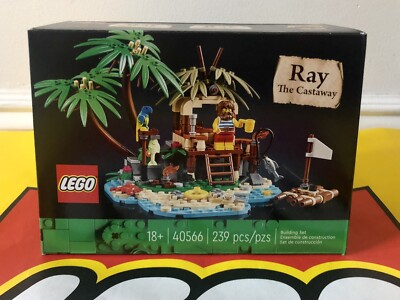 LEGO 40566 Ray The Castaway BRAND NEW & SEALED Ship Immediately 