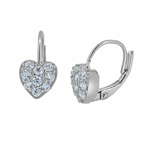 Orecchini a Goccia a Forma di Teschio in Argento Sterling con