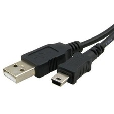 Mini B5 to USB 2.0 Cable for Canon Devices 10ft 
