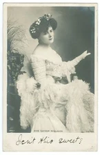 Tragic Stage Actress - Singer Gaynor Rowlands RPPC Real Photo Faulkner Postcard