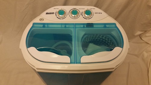 TWIN TUB MINI DORM PORTABLE WASHING MACHINE DRYER LAUNDRY COMPACT WASHER CAMPING - Picture 7 of 7