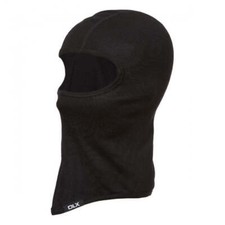 Haruto Unisex DLX Antibacterial Knitted 100% Merino Wool Balaclava - Black