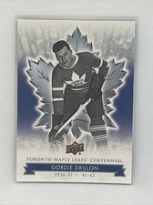 Gordie Drillon - 2017 Toronto Maple Leafs Centennial Series - #58