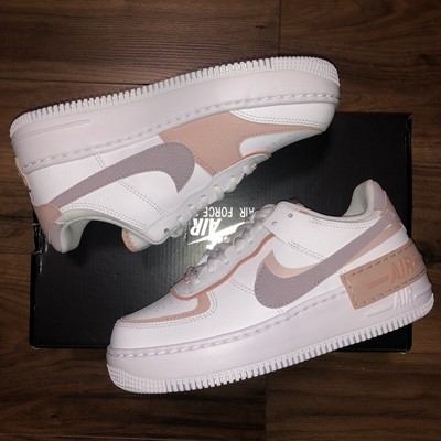 Nike Air Force 1 Shadow-Amethyst Ash-Purple-Pink-White-Size UK3.5 EU36.5  Pastel | eBay