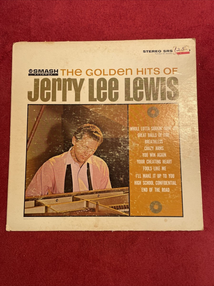 英LP The Golden Hits Of Jerry Lee Lewis The Golden Hits Of Jerry Lee Lewis~LP~Smash Records~ SRS-67040