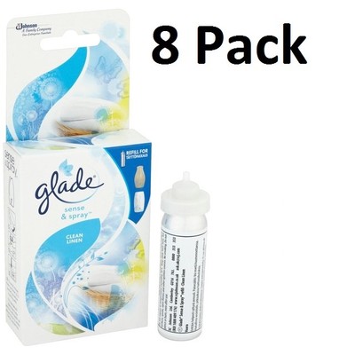 Glade sense&spray refill 18ml clean linen (500204594959)