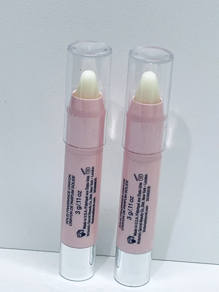 Lote de dos crayones de fragancia sólida Victoria's Secret Bombshell 0,11 oz Foto 2 de 2