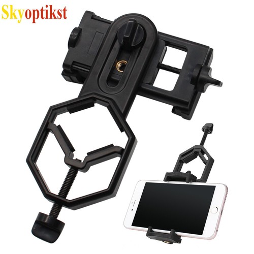 Universal Cell Phone Adapter Clip Mount Binocular Monocular Spotting Scope - Picture 3 of 9