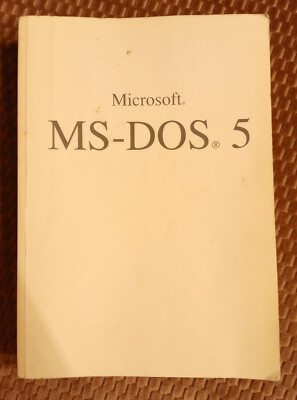 Microsoft MS DOS Handbuch Version 5.0 - 1991