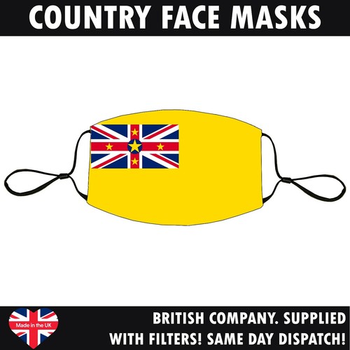 Lote de Máscara Facial Bandera Del País Reutilizable Lavable Transpirable Banderas Mundiales Hecho a Mano - Imagen 171 de 254