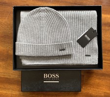 سرج hugo boss scarf and hat gift set 