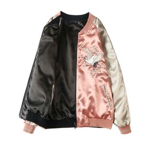 silk baseball jacket