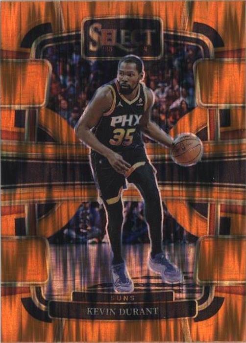 デュラント　セレクト　シルバー　PSA 10 2023-24 Panini Select - Concourse Kevin Durant #2 Orange Flash