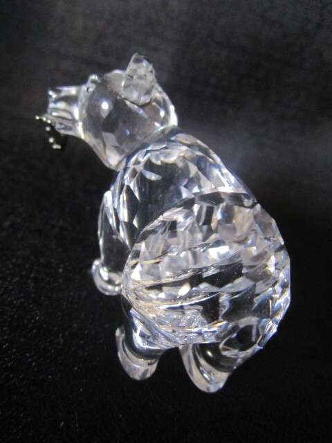 Swarovski - Grizzly Bear Cub - Crystal Figurine - In Box | eBay