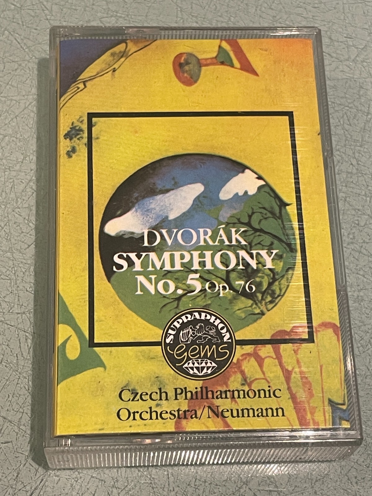 Dvorak - Symphony No. 5 - Czech PO - Audio Cassette Tape Album - 1984 Supraphon