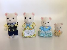 sylvanian families polar bear family