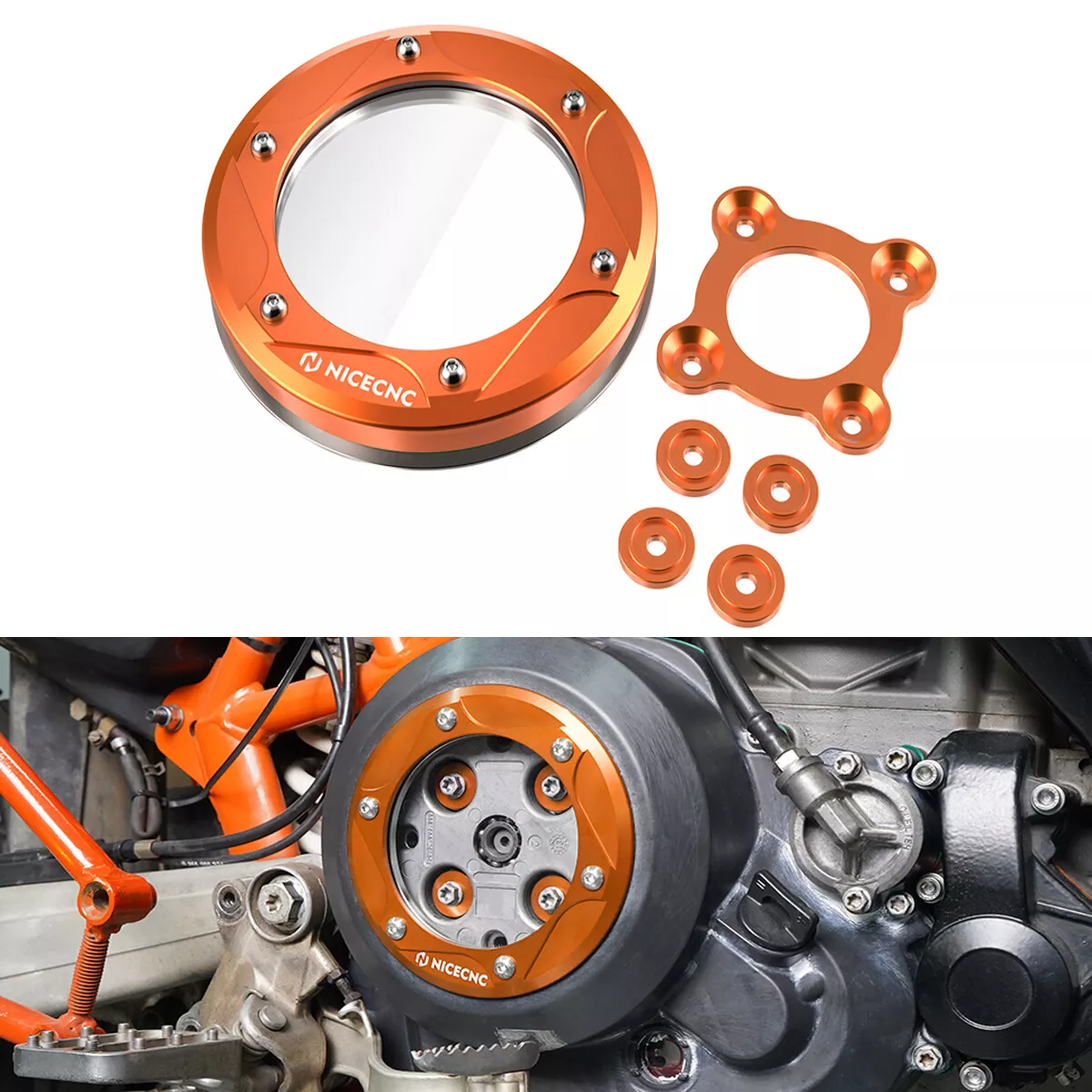 Ktm 690 sale clutch cover