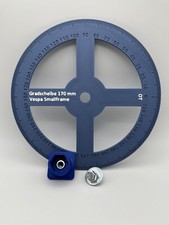 Gradscheibe für Zündeinstellung für Smallframe Vespa, Lambretta,  Scooter