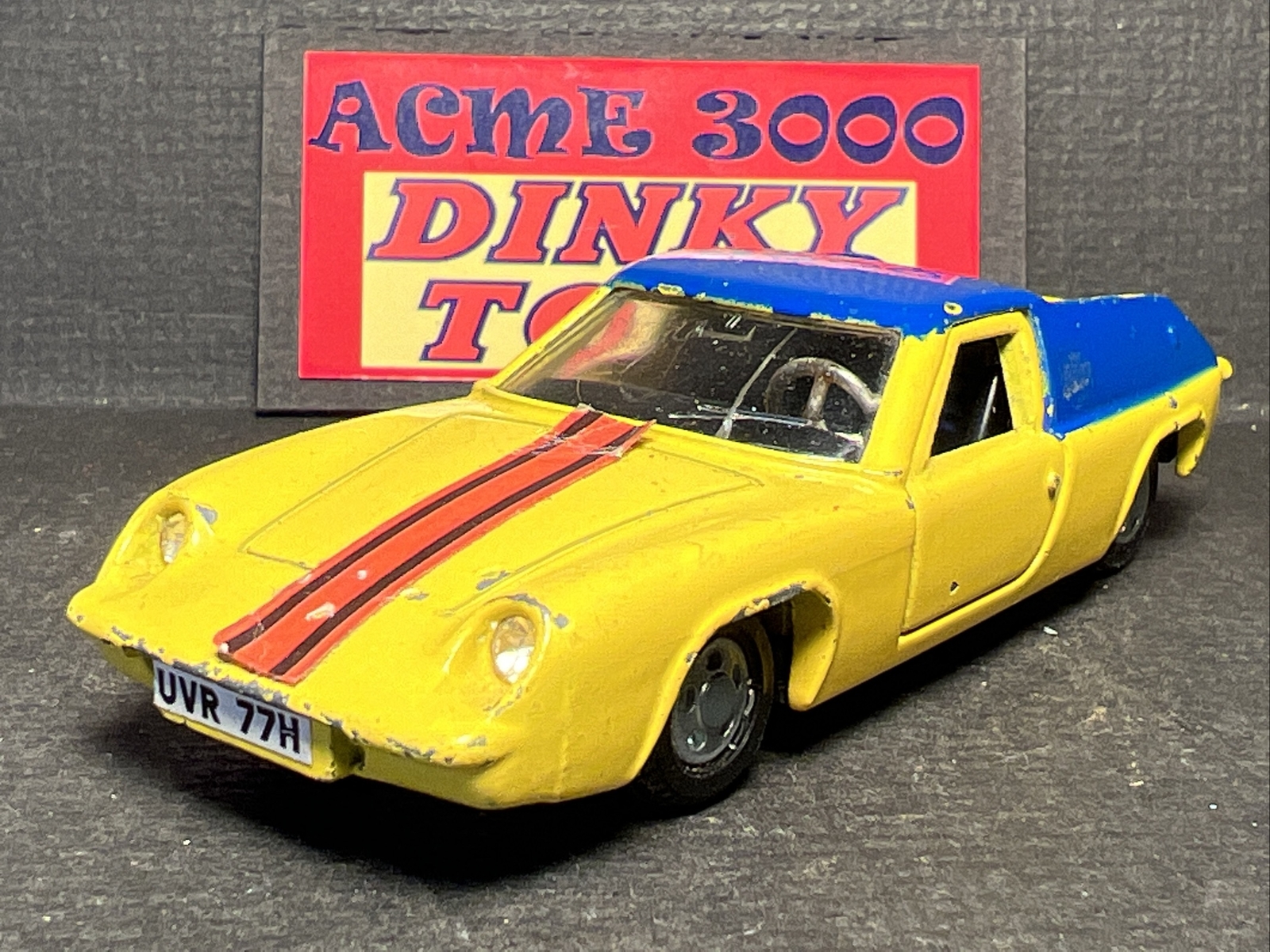Lot Dinky Toys 1/43 – Ford GT + Lotus Europa – Angleterre – Occasion Sans Boîte