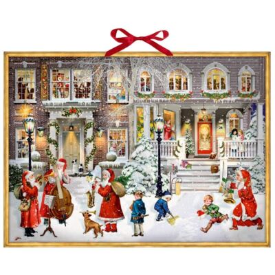 Music in the Street Musical Coppenrath Advent Calendar 52 x 38 cm