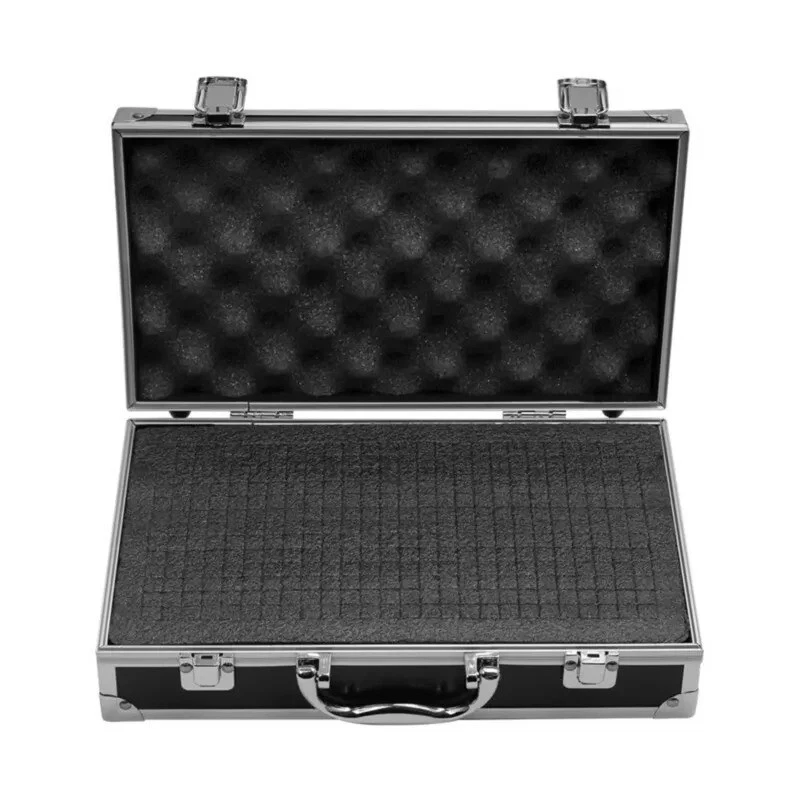 Deluxe Aluminium Tools Box Equipment Carry Case Portable Brief Handle Storage AU - Image 3 of 4