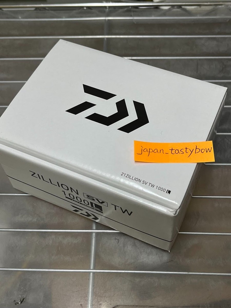 Daiwa 21 Zillion SV TW 1000 Bait Reel - Black/Silver for sale