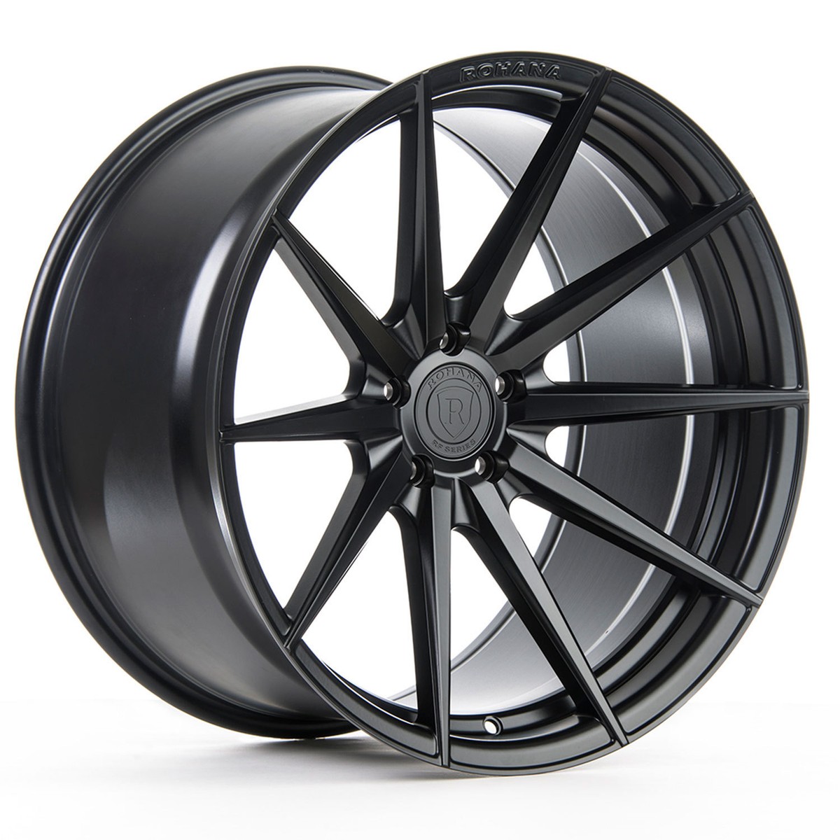 20” ROHANA RF1 MATTE BLACK CONCAVE WHEELS FOR AUDI C7 A6 S6 2011