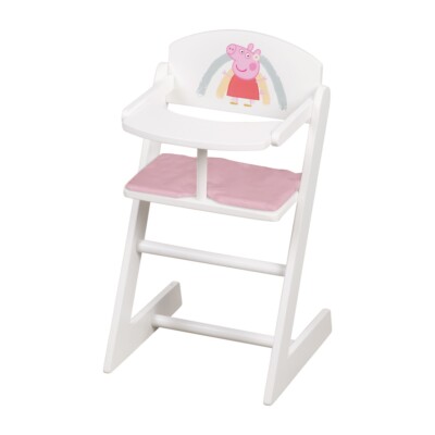 Roba Kids Puppenhochstuhl Peppa Pig - weiß