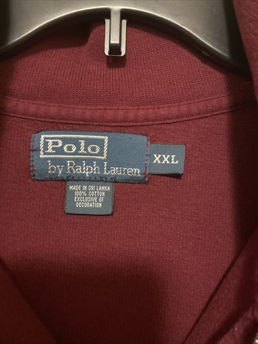 Polo Ralph Lauren Sweater - Burgundy Red XXL - Picture 3 of 4