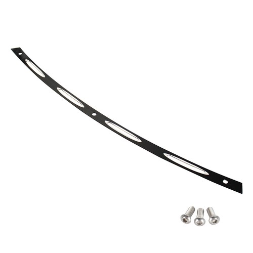 CNC Slotted Bat Wing Fairing Windshield Trim For HD Touring Street/Electra Glide - Bild 13 von 19