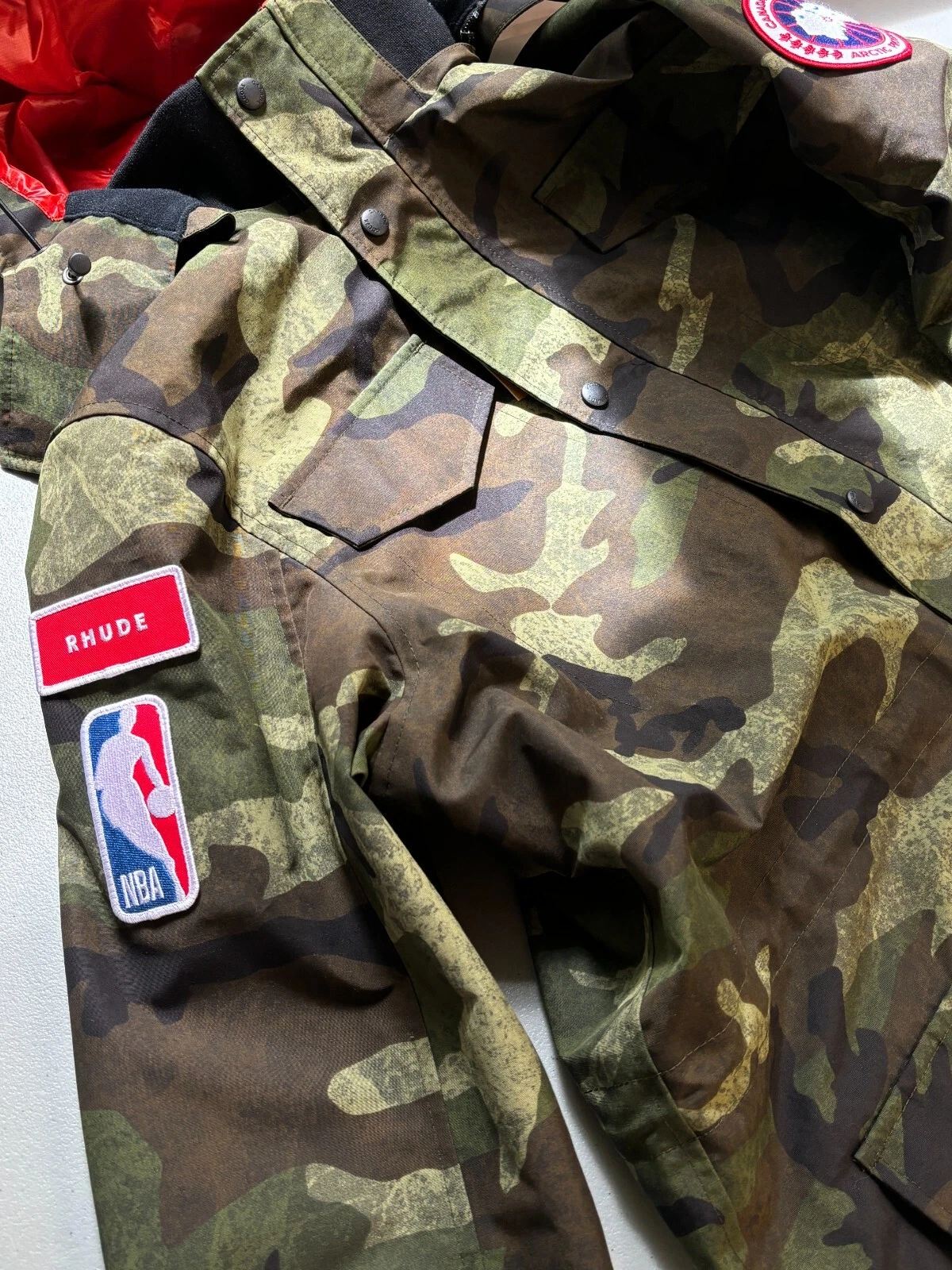 Cappotto NBA NBA Canada Goose Rude LNWOT taglia M