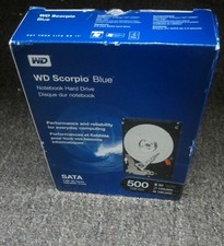 New Western Digital WD Scorpio Blue 2.5" WDBABC5000ANC 500GB Internal Hard Drive