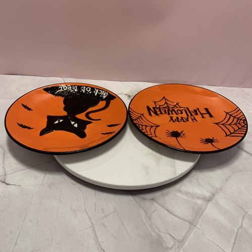 Juego de 4 y 1 tazón de postre de Halloween de colección de 8"" en excelente estado - Imagen 10 de 24