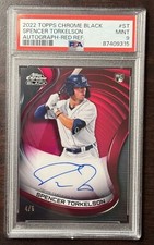 2022 Topps Chrome Black Spencer Torkelson Auto Red /5 PSA 9 MINT RC