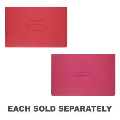 Bantex FC Board Document Wallet 240gsm Durable Flap Secures Thick Manilla Board