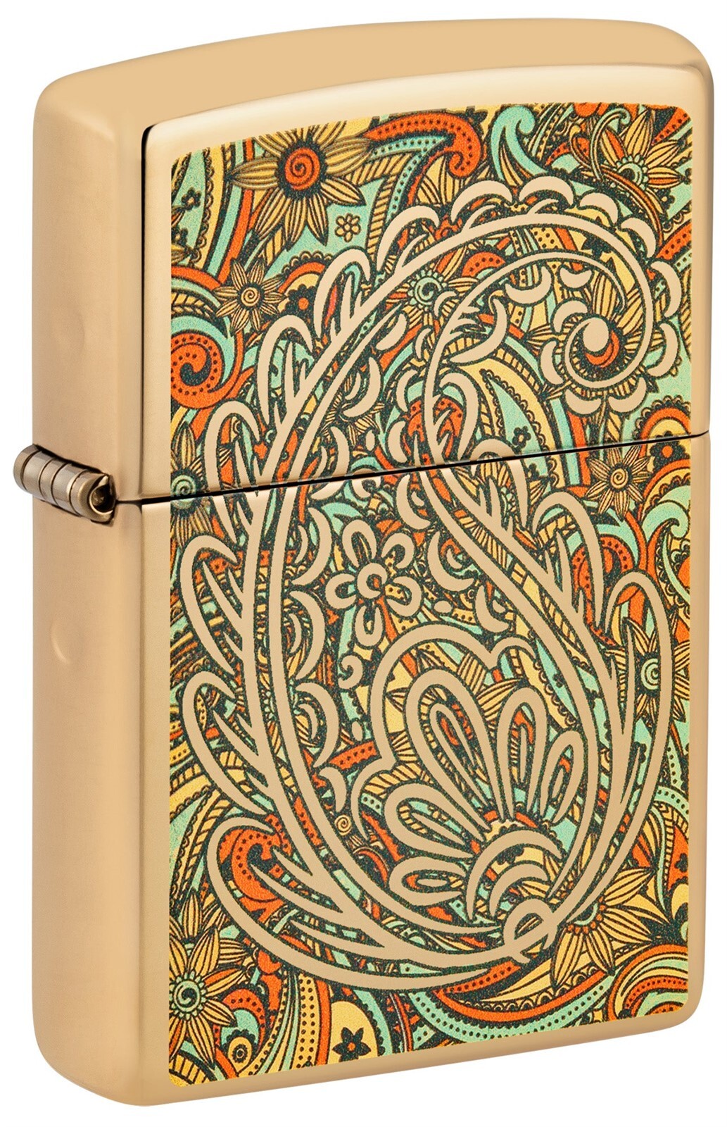 : Fusion Zen Tangle Pattern - High Polish Brass 46117