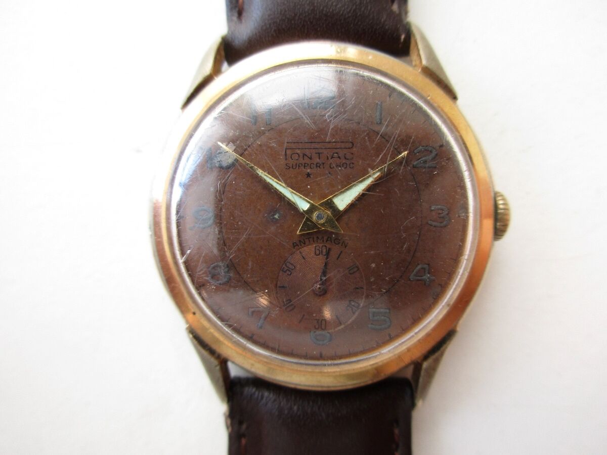 グランドセイコー セール Pontiac 1950's sub seconds vintage men's watch - ETA cal アナログ(手巻き)