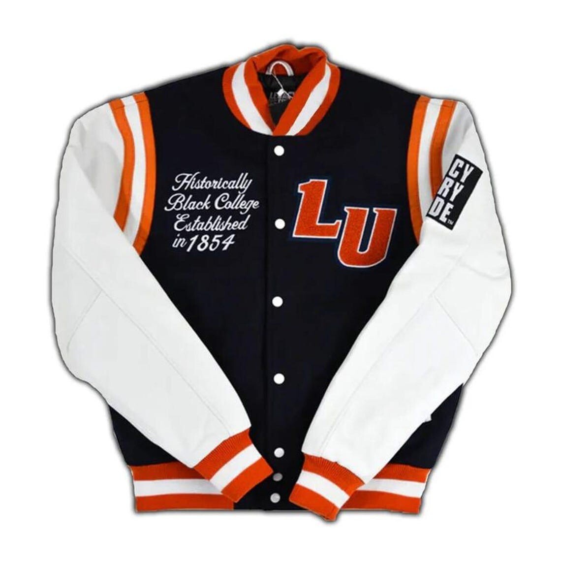 Lincoln University Motto 2.0 Embroidered Letterman Jacket
