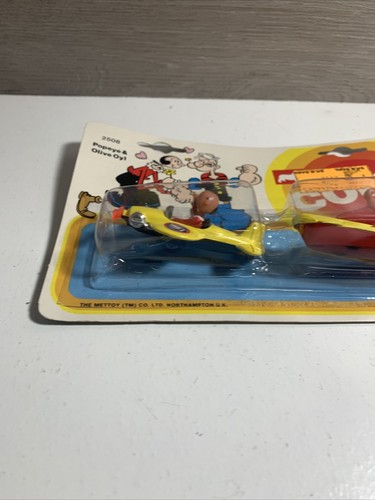 Vintage 1980 Corgi Juniors 2508 Popeye & Olive Oil Boot Flugzeug *RAR* NOC - Bild 6 von 11