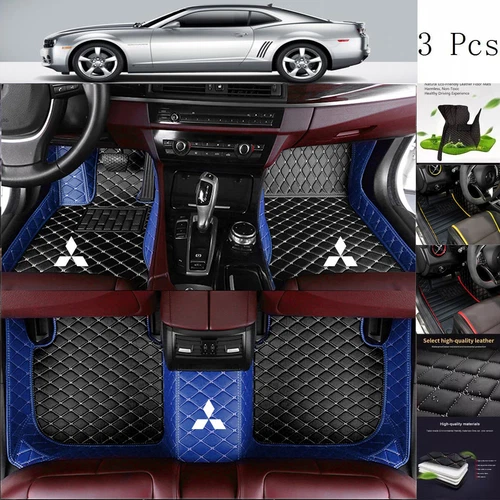 For Mitsubishi Mirage Car Floor Mats Waterproof Carpets All-weather Seasons Set - Picture 43 of 47